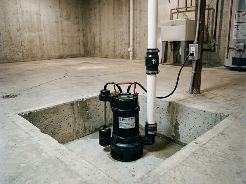 Sump Pump Installation Plumber in Gann, OH